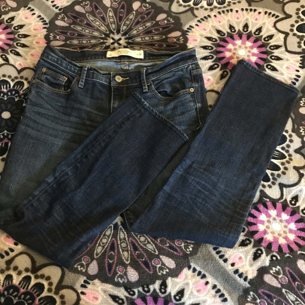 Abercrombie & Fitch Denim Capris